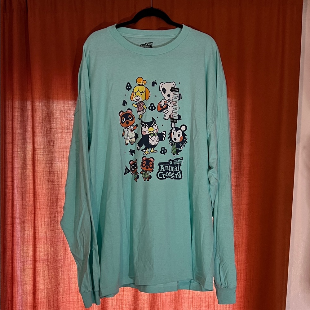 Animal Crossing Graphic Hot Topic Long Sleeve Shirt